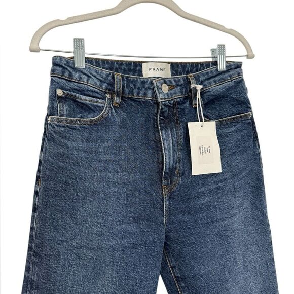 NWT FRAME The Ruler Slim Leg jeans in “Archie” mid wash - Picture 11 of 13